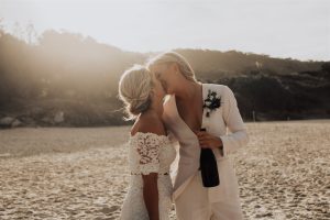 First married kiss