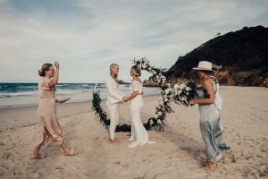 Broken Head beach wedding