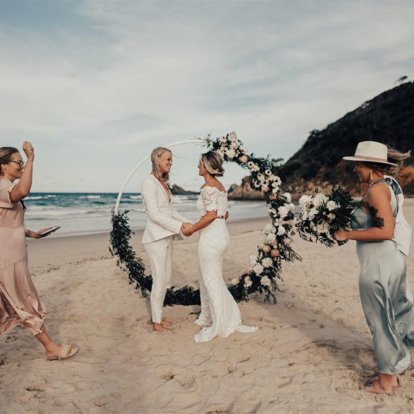 Broken Head beach wedding