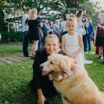 Byron Bay celebrant with dog