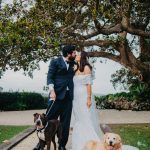 first kiss as married couple